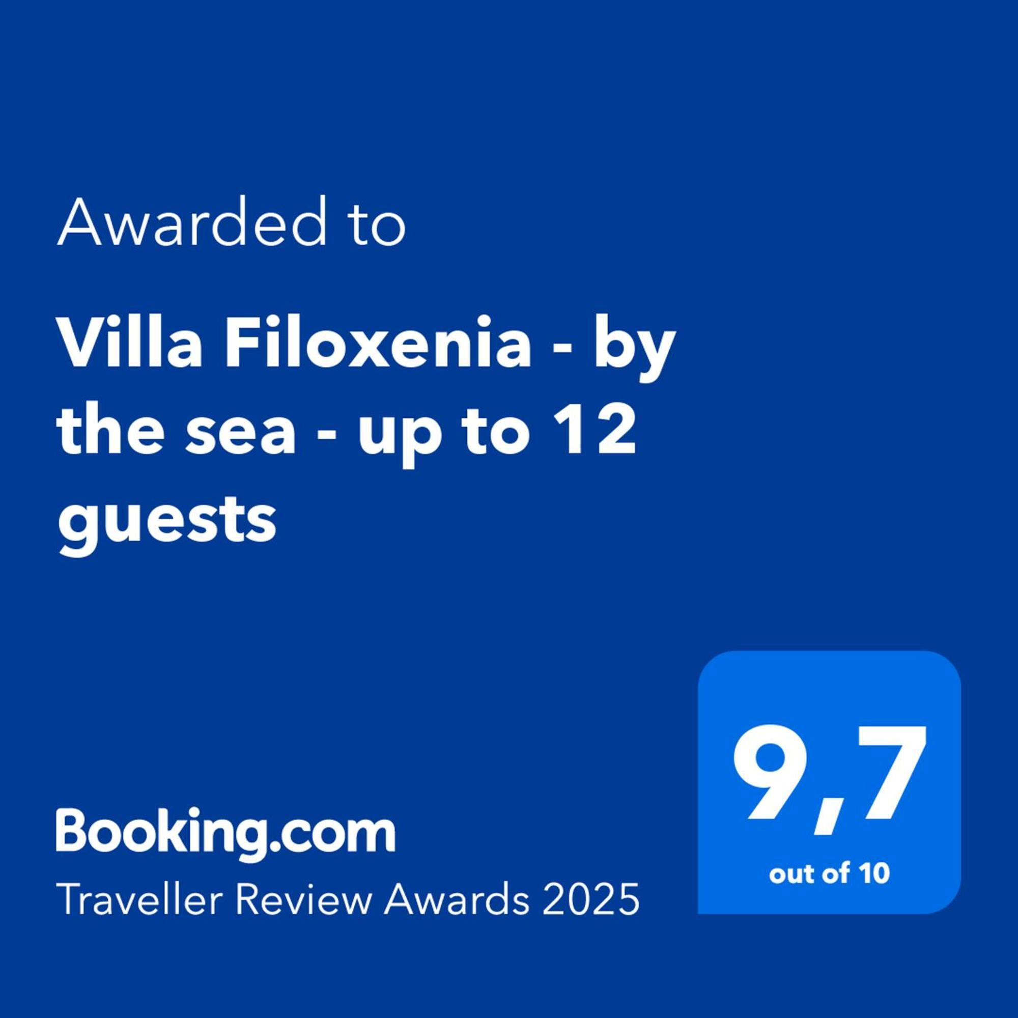 Filoxenia - By The Sea - Up To 12 Guests Villa *
